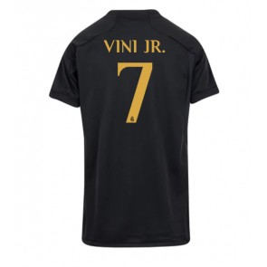 Real Madrid Vinicius Junior #7 Dámské Alternativní Dres 2023-24 Krátký Rukáv